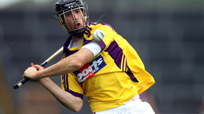Diarmuid Lyng: the Wexford hurler was  at the top of his game when his physical wellbeing completely collapsed. Photograph: Dan Sheridan/Inpho