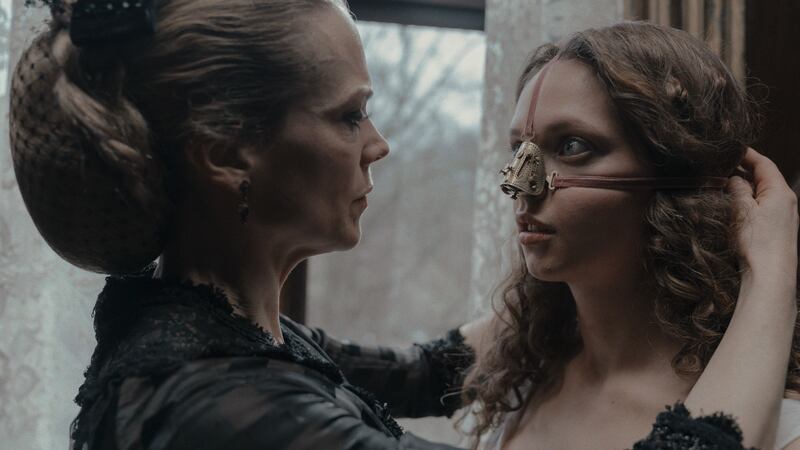 Ane Dahl Torp and Lea Myren in The Ugly Stepsister. Photograph: Vertigo Releasing/Marcel Zyskind