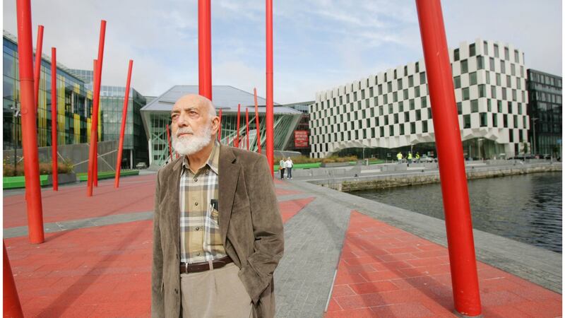 Thomas Kinsella: “Not since Yeats in his late years compressed world history into a personalised mythology in poems such as The Second Coming and Meru has an Irish poet been able to command such scope and depth in single lyrics, expanding the individual experience to tribal relevance.” Photograph: Bryan O’Brien