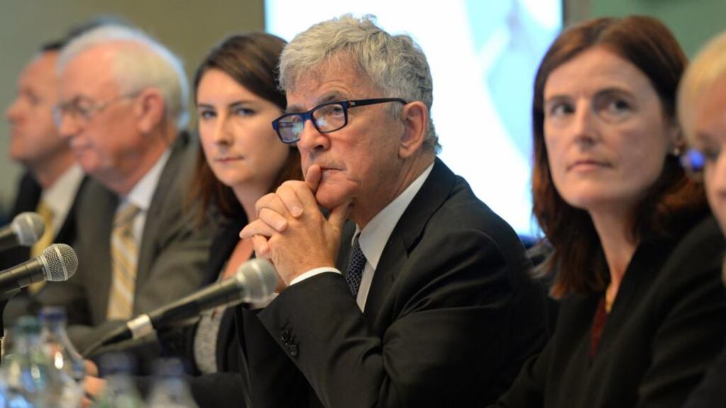 NTR chairman Tom Roche at the company’s agm in Dublin yesterday. Photograph: Frank Miller