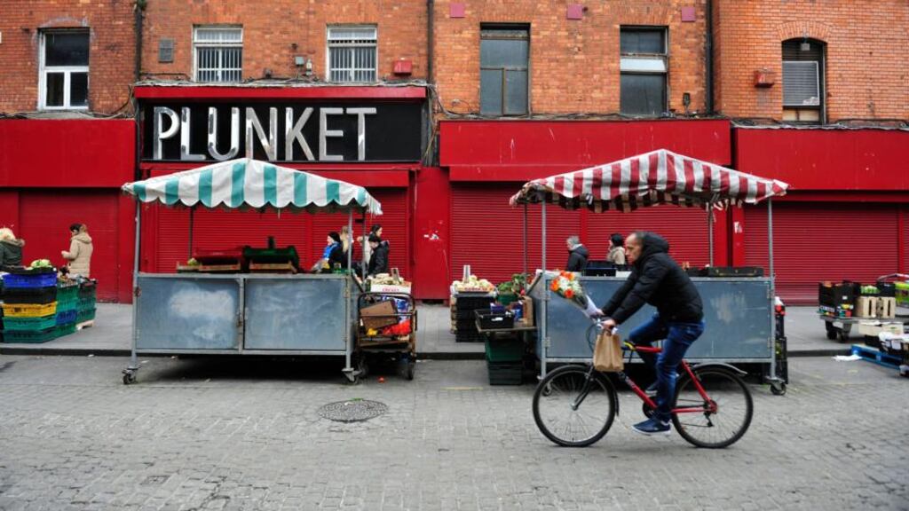 The Moore Street markets were once part of a labyrinth of outdoor fairs which had operated in the north inner city for at least two centuries. Photograph: Aidan Crawley/The Irish Times