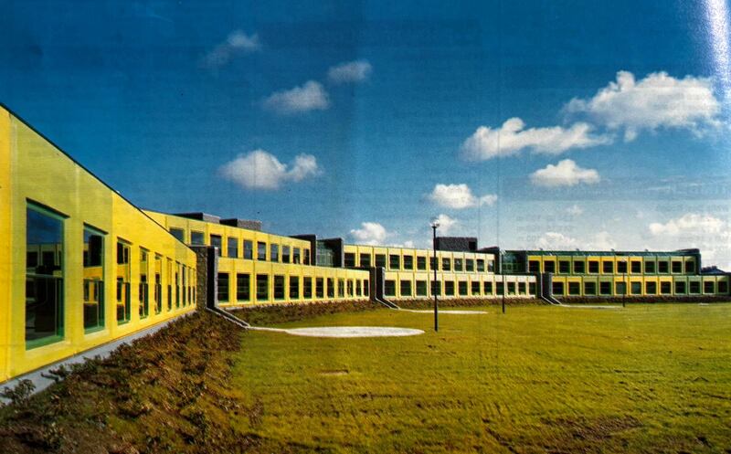 St Aidan's, after opening in 1984, in architectural magazine Plan