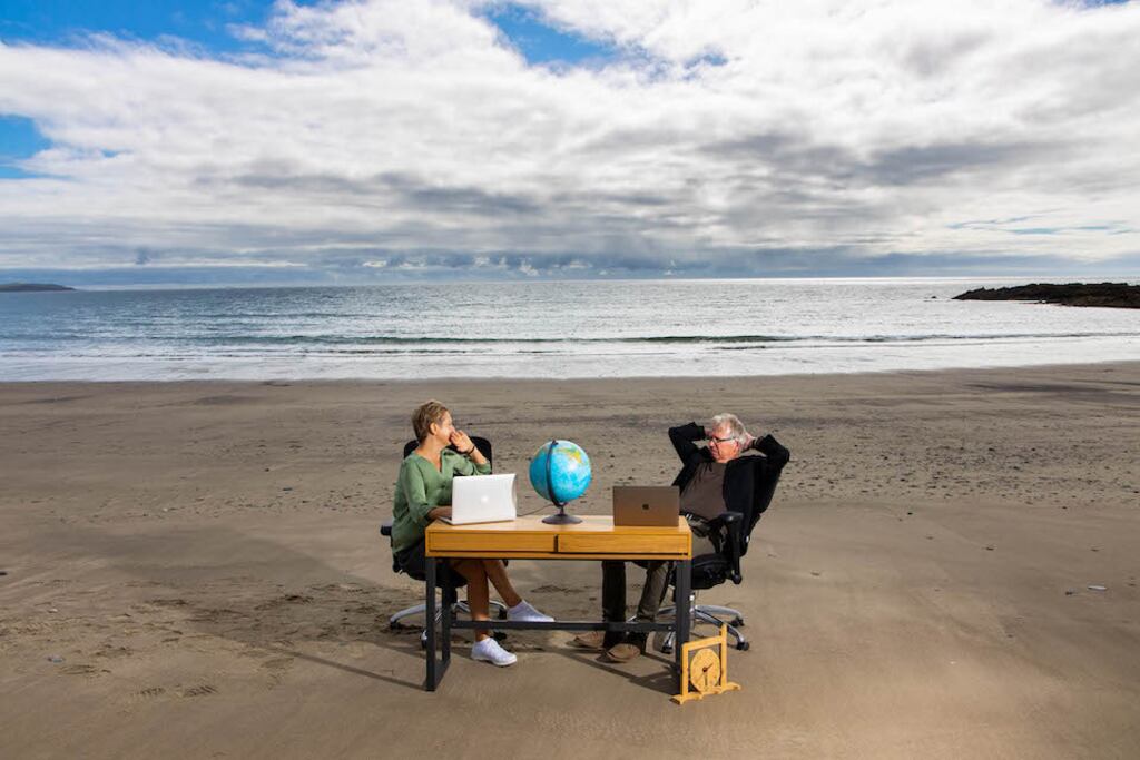 Ingrid De Doncker and Donal Daly of Future Planet
