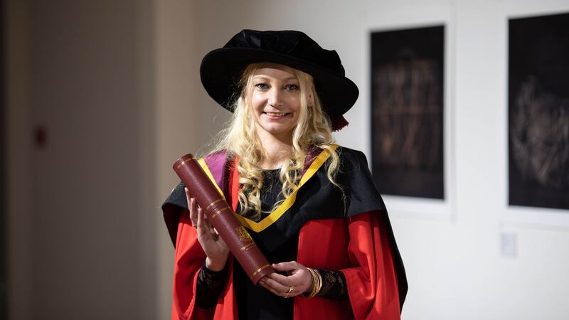 Dr Sindy Joyce, Traveller and doctoral graduate of the Department of Sociology, University of Limerick, was one of the four lead researchers for the Irish Travellers’ Access to Justice report. Photograph: Seán Curtin/True Media