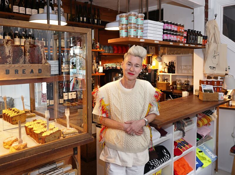 Aoibheann McNamara in Ard Bia at Nimmos, at the Spanish Arch, The Long Walk, Galway. Photograph: Joe O'Shaughnessy