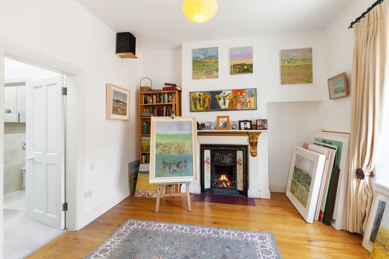 Owners used room as an artists’ studio. Photograph: Viv van der Holst