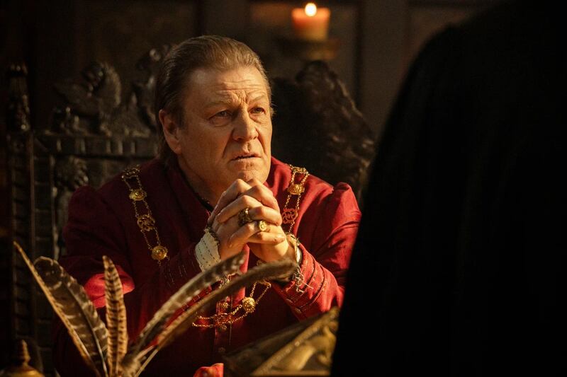 Shardlake: Sean Bean as Thomas Cromwell. Photograph: Disney
