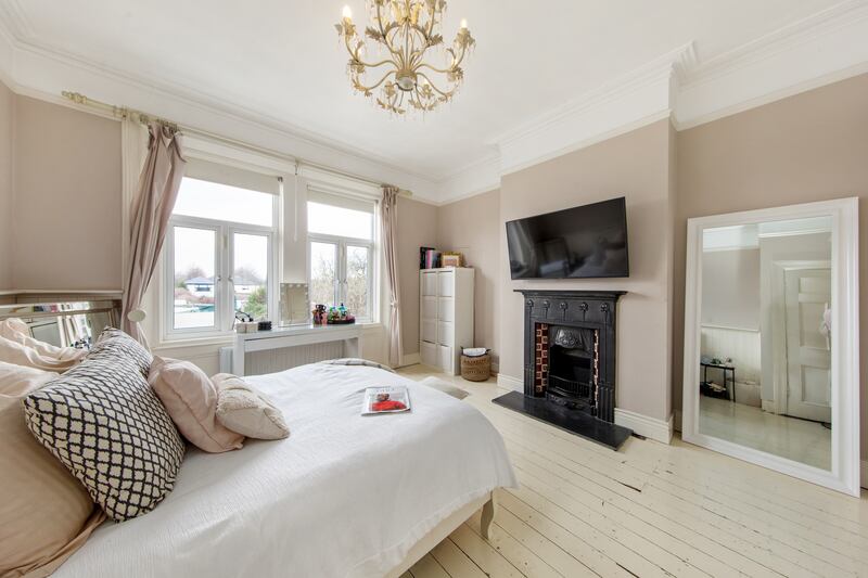 The house has five double bedrooms