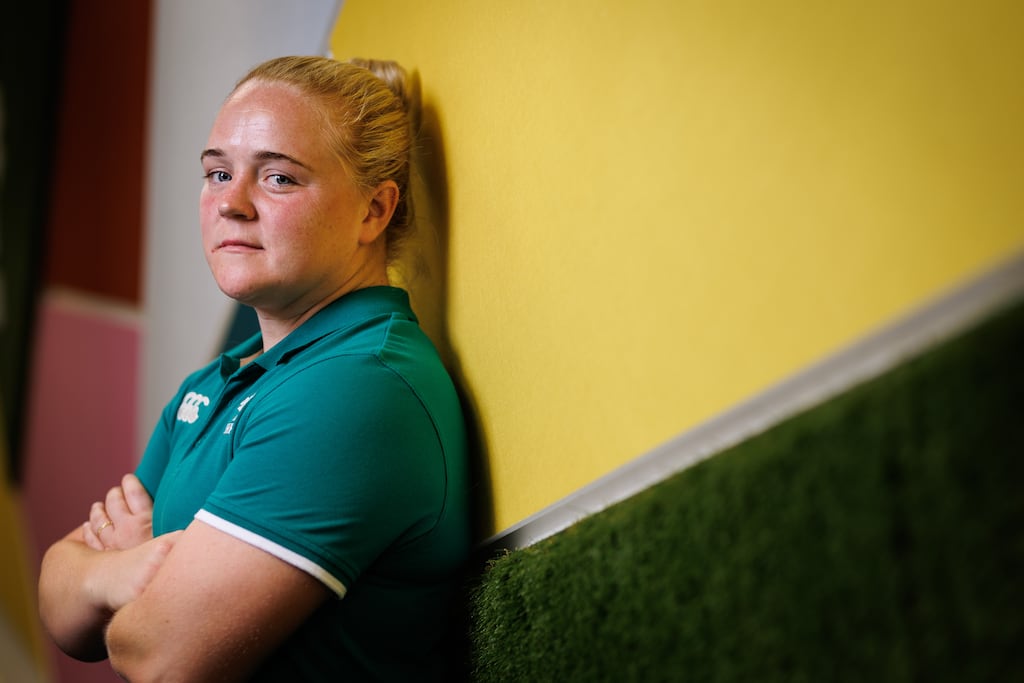 Clíodhna Moloney-MacDonald is part of the Ireland squad that will contest warm-up games against Scotland and Canada before the Women's Rugby World Cup. Photograph: Ben Brady/Inpho