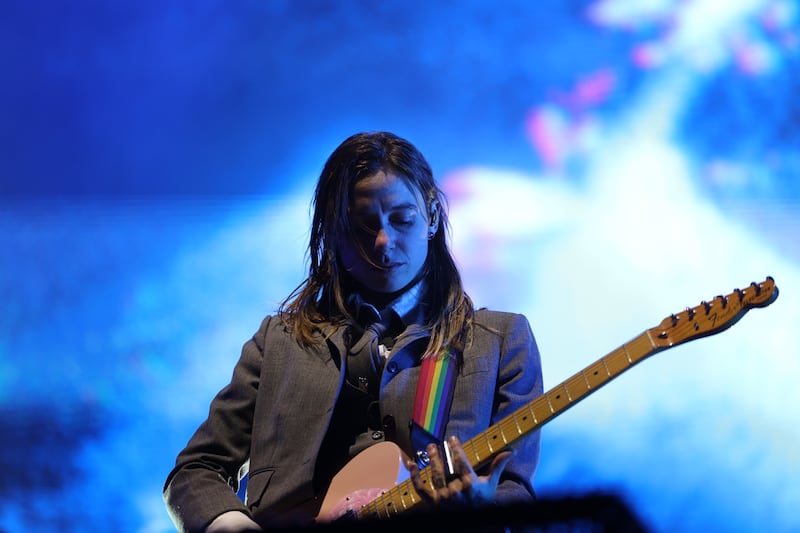 Julien Baker performing at Royal Hospital Kilmainham, Dublin.  Photograph: Nick Bradshaw