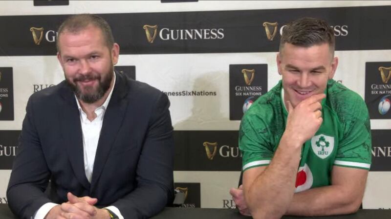 Ireland head into the Six Nations on a run of eight-straight wins. Photograph: Inpho