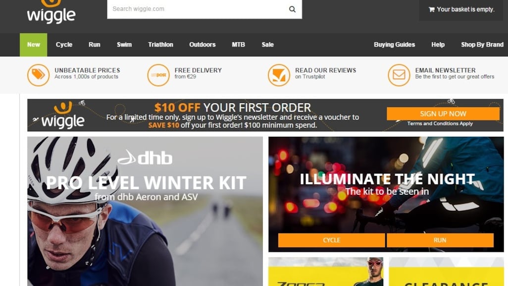 Online bike retailer WiggleCRC to cut 313 jobs in North