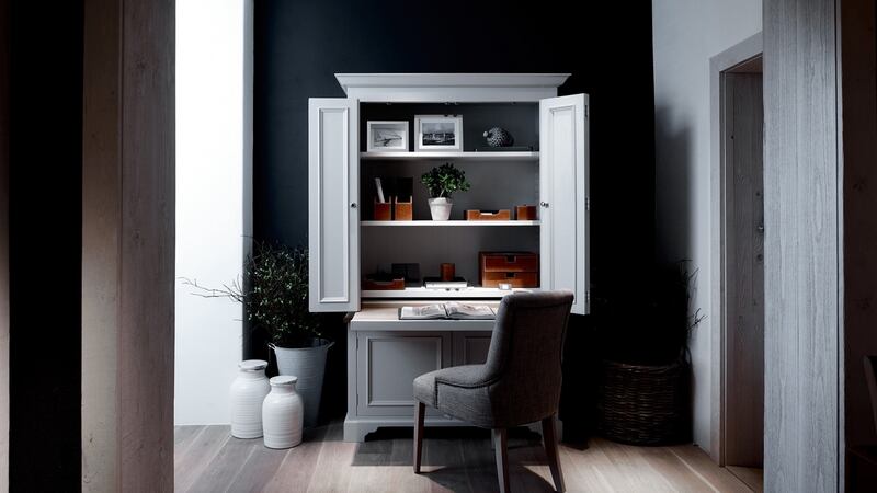The Neptune Chichester helps  keep the house tidy from office clutter. Team it with  a well-padded Henley dining chair.