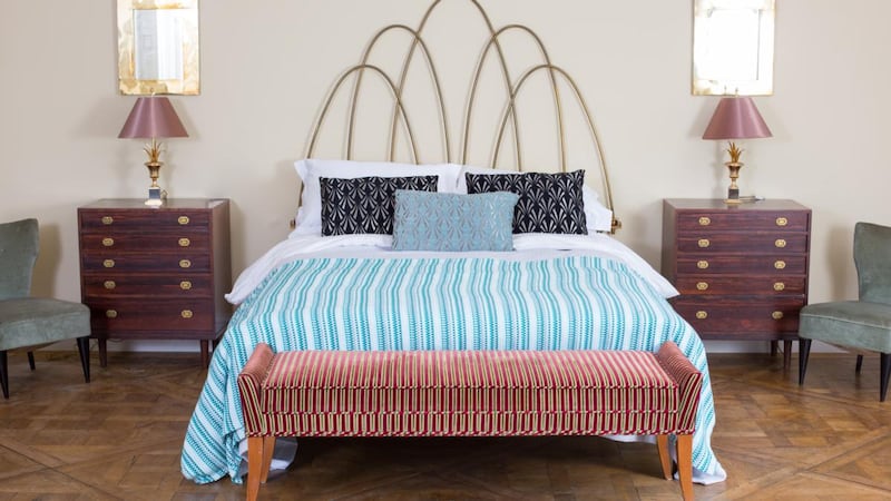 Lot 25: Italian brass bed (€600-€1,000)