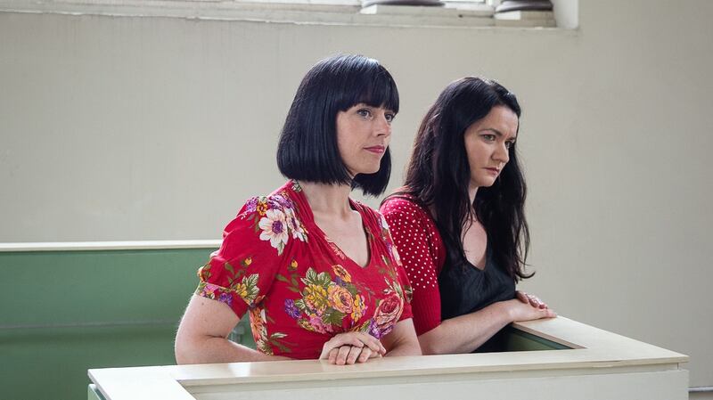 Doireann Ní Ghriofa and Linda Buckley: A Sunken Gallery  will commemorate the 10th anniversary of the flooding of the Glucksman. Photograph: Jed Niezgoda