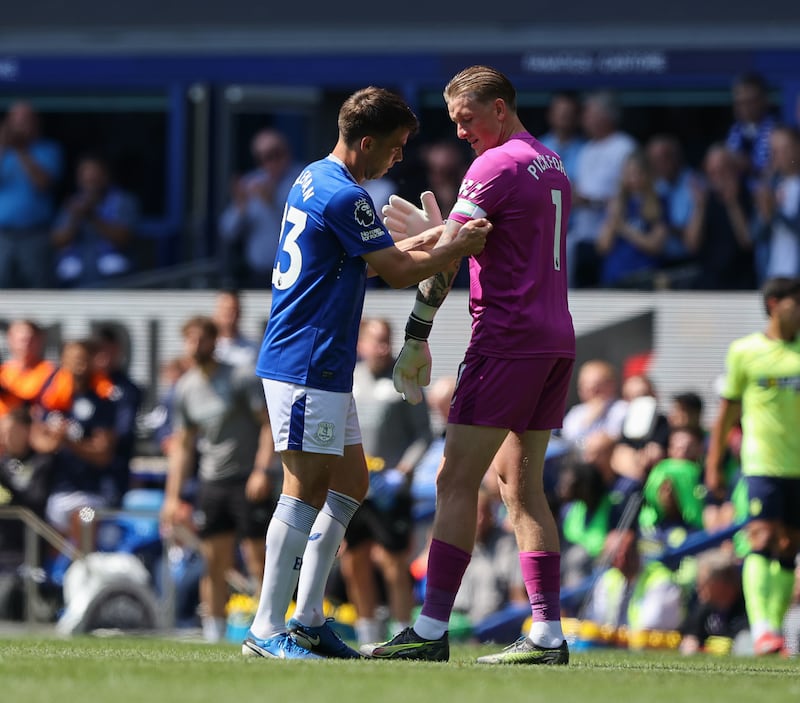 Whatever role Séamus Coleman will have at Everton next season will involve leadership. Photograph: Alex Dodd/CameraSport via Getty Images