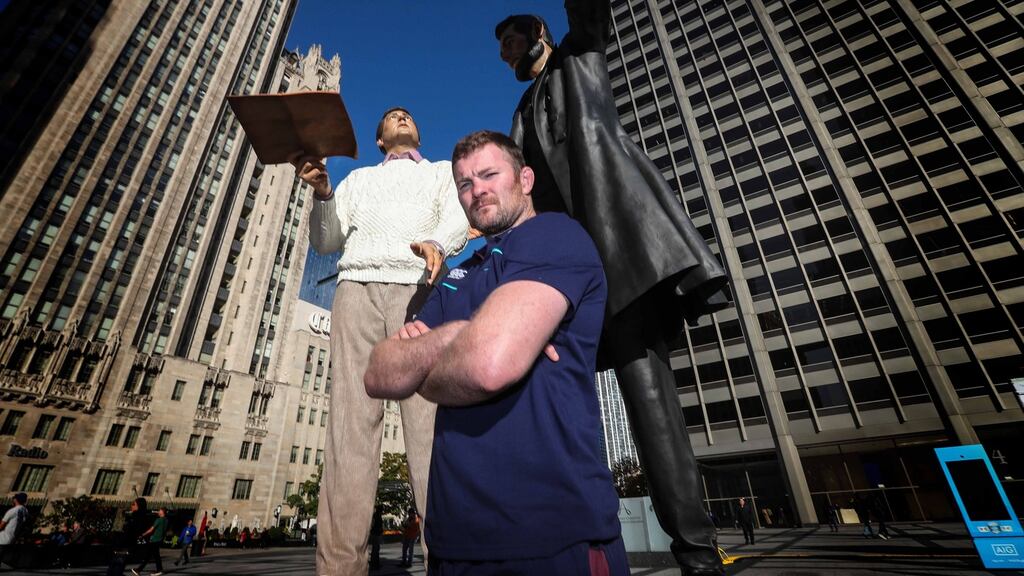 Donnacha Ryan in the Grand Salon in Chicago: “It is a novelty, a different, unique environment for us all.” Photograph: Billy Stickland/Inpho