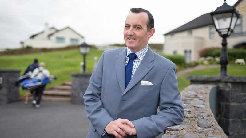 Hotelier Michael Vaughan of Vaughan Lodge at Lahinch, Co Clare. Photograph: Eamon Ward