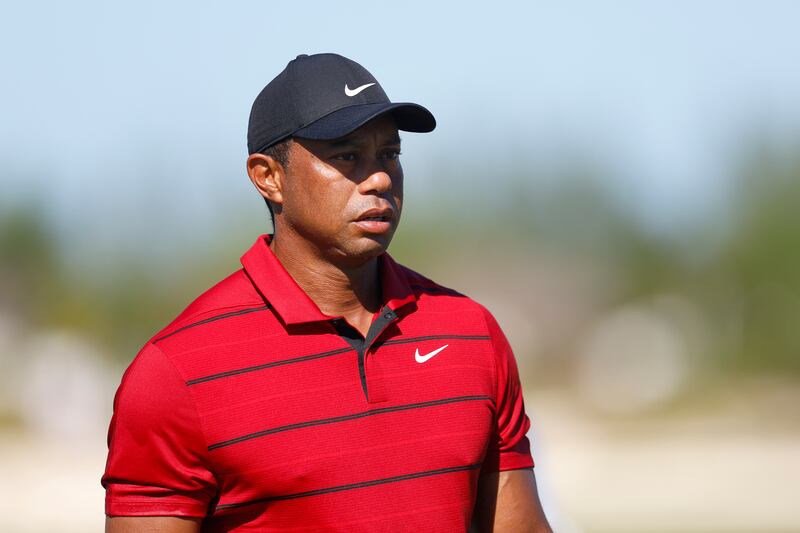 Tiger Woods remains the PGA Tour's trump card. Photograph:  Mike Ehrmann/Getty Images