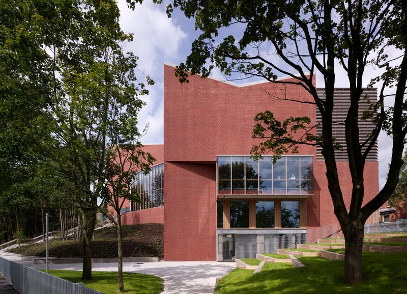 O'Donnell + Tuomey: The Lyric Theatre in Belfast. Photograph: Dennis Gilbert
