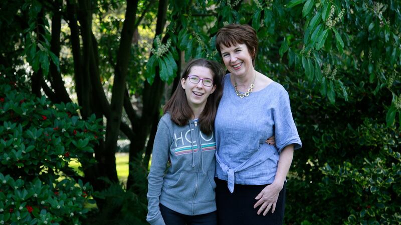 Jane Cox and her daughter Laura (18) from Co Wicklow. Photograph: Nick Bradshaw