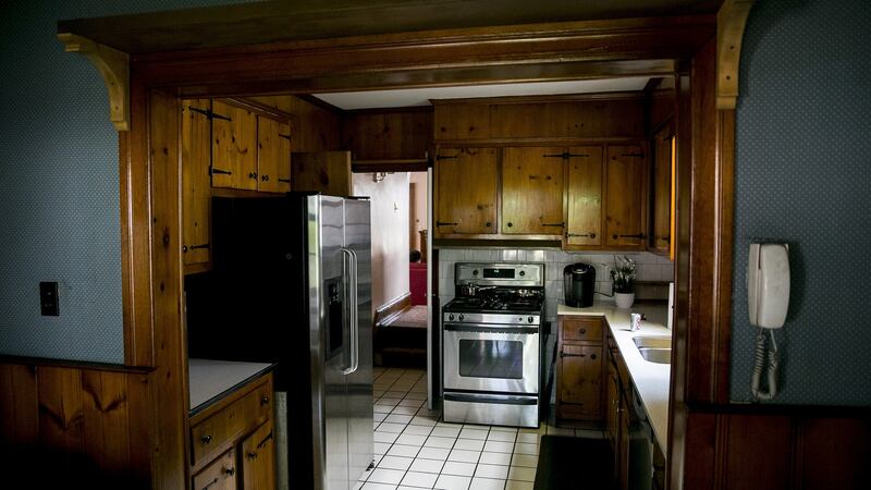 The kitchen of Trump’s childhood home