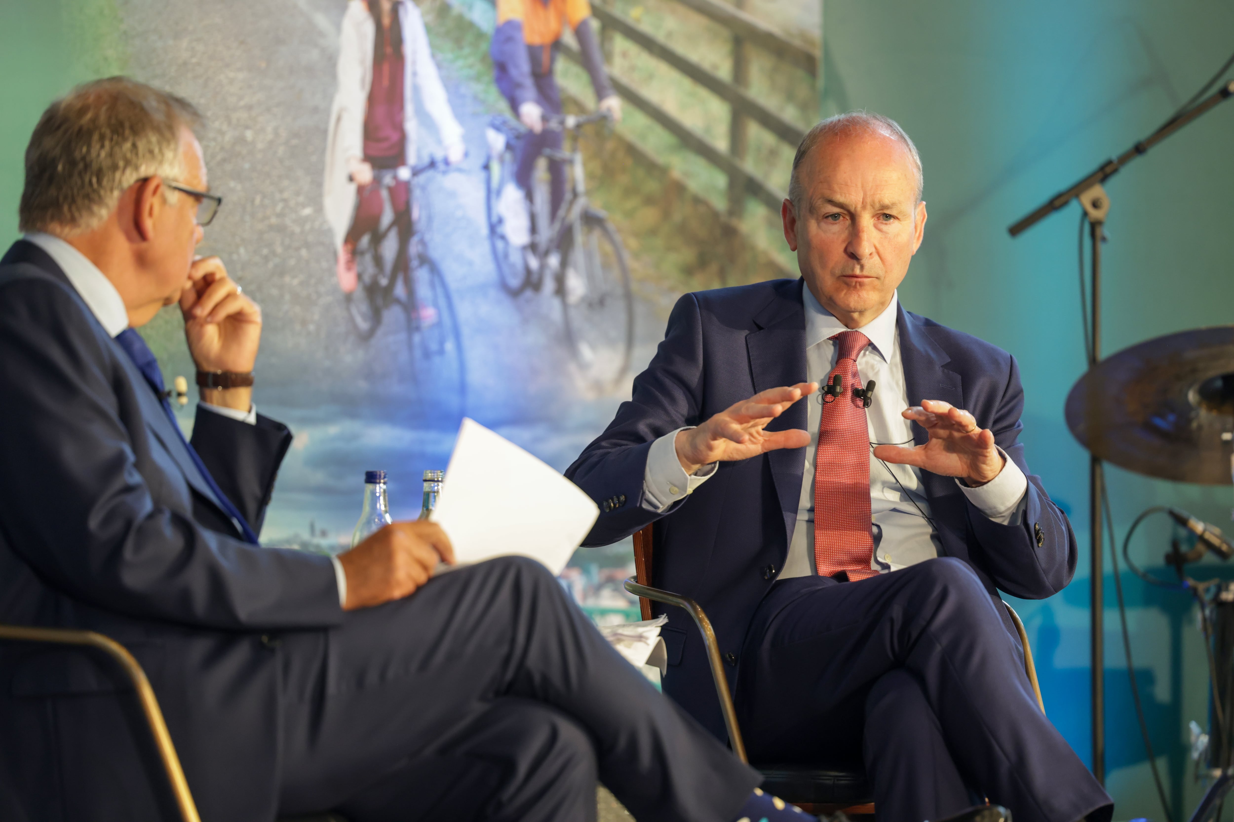 ‘Soundbites’ on Irish unity not helpful, says Taoiseach, after recent O’Callaghan comments