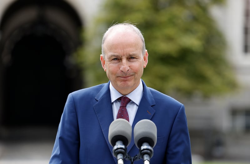 Taoiseach Micheál Martin. Photograph: Nick Bradshaw