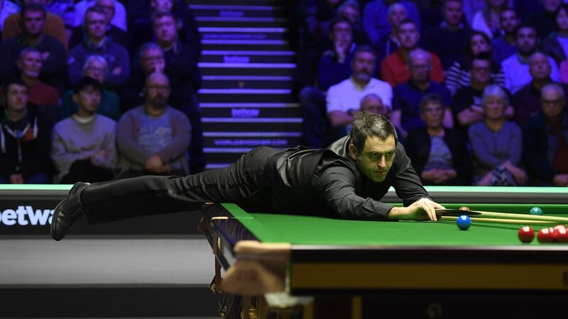 Ronnie O’Sullivan is the defending snooker world champion. Photograph: George Wood/Getty