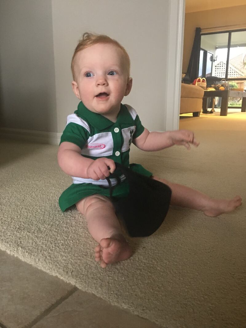 Allegra at 8 months