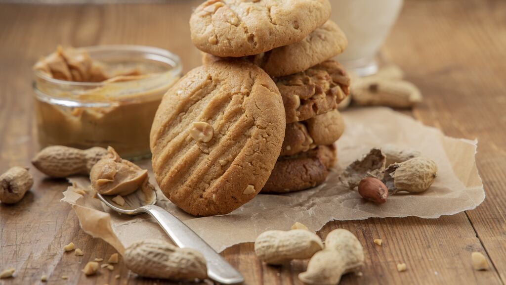 These classic peanut butter biscuits are quick and easy