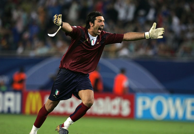Multidecorated Italian goalkeeper Gianluigi Buffon has called time on an astonishing 28-year career. File photograph: Cathal McNaughton/PA 