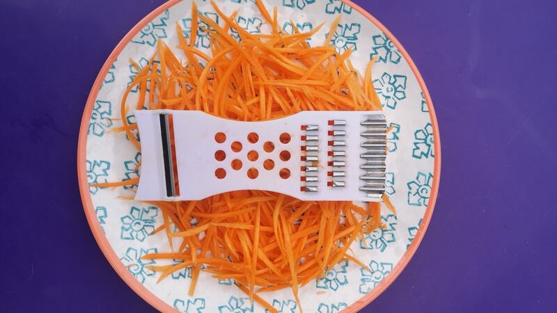 Leah Kilcullen’s grater that cost just 50 cents.