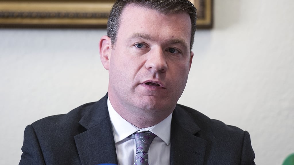 Minister for Environment Alan Kelly has denied he had any part to play in the leaking of the analysis Photograph: Dave Meehan