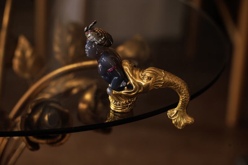 18th century hardstone and gem-set cane handle (€8,000 - €12,000) at Adam's Fine Jewellery and Ladies' Watches auction