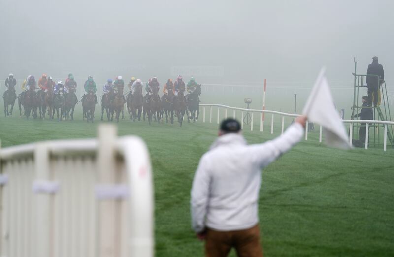 Leopardstown will be inspected on Tuesday morning in advance of final declarations for the first two days of Christmas festival action. Photograph: PA