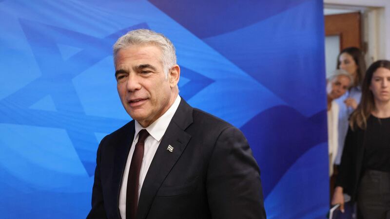 Israeli foreign minister Yair Lapid. Photograph: Emmanuel Dunand/AFP via Getty