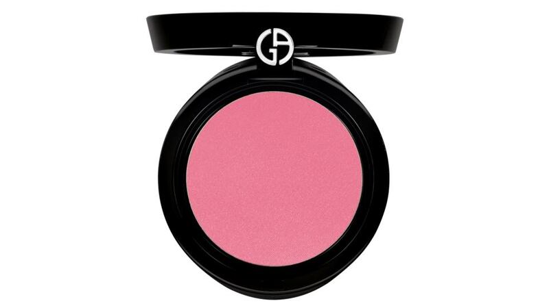 Perfect for blush phobes, the “Flesh” shade of Armani’s Cheek Fabric, €42, gives a subtle wash of believable colour that lifts complexion and is almost impossible to overdo