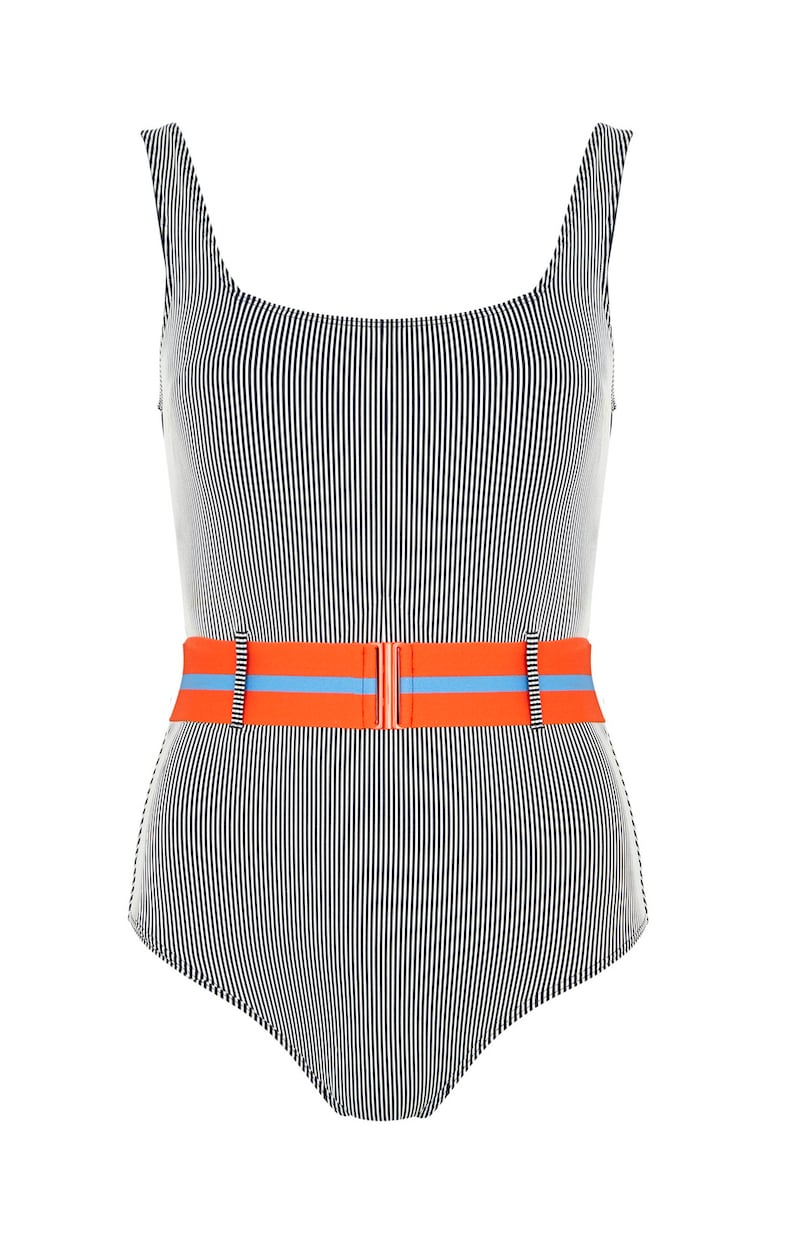Belted swimsuit, €40, Marks & Spencer