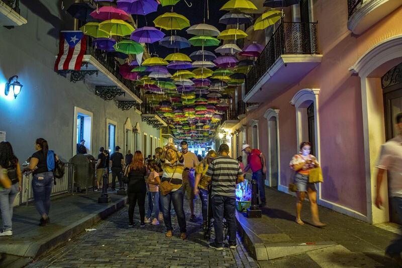 Old San Juan, in Puerto Rico. Recovering from Hurricane Maria, in 2019 the island represents so many fragile spots around the globe and tourism could be the key to helping the local economy. Photograph: Tony Cenicola/The New York Times