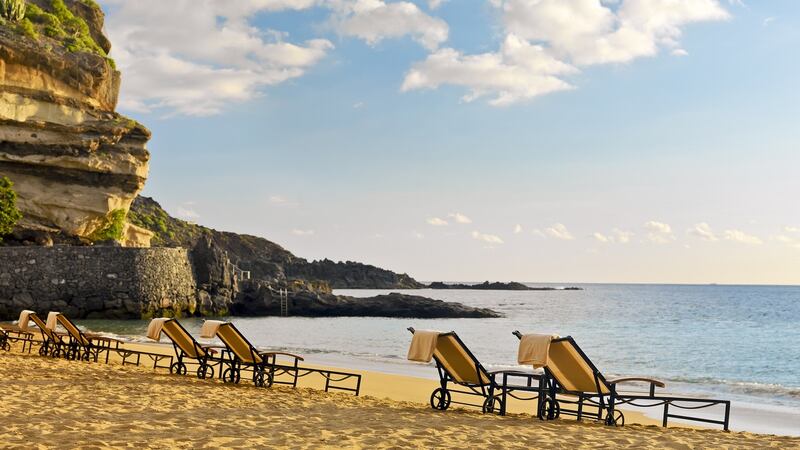 Abama Beach in Tenerife: Golden sands and inviting water