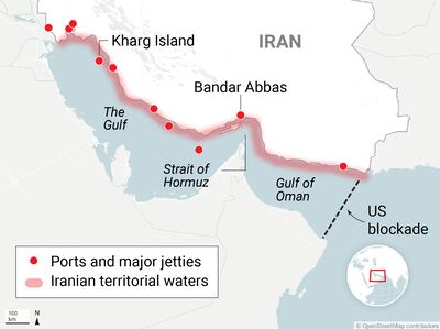 Strait of Hormuz. Map: Paul Scott/Irish Times