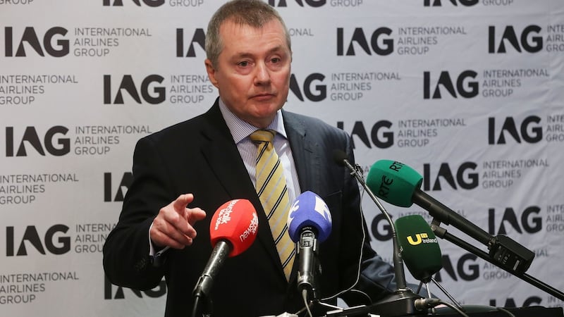 IAG chief executive Willie Walsh: expected 2.5 per cent capacity growth in 2017, with Aer Lingus expected to expand more quickly than fellow group carrier British Airways. Photograph: Niall Carson/PA Wire