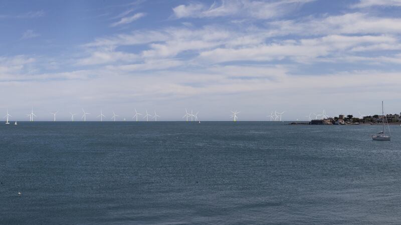 Dublin Array: the likely view from Dún Laoghaire towards Sandycove and out towards the Kish bank
