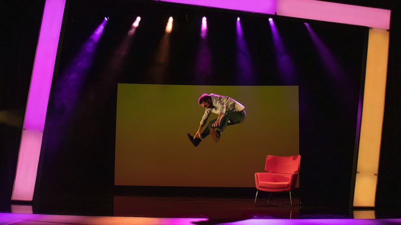 Pure Mental: Keith Walsh in his show about his journey through therapy, directed by Janet Moran. Photograph: Ger Holland