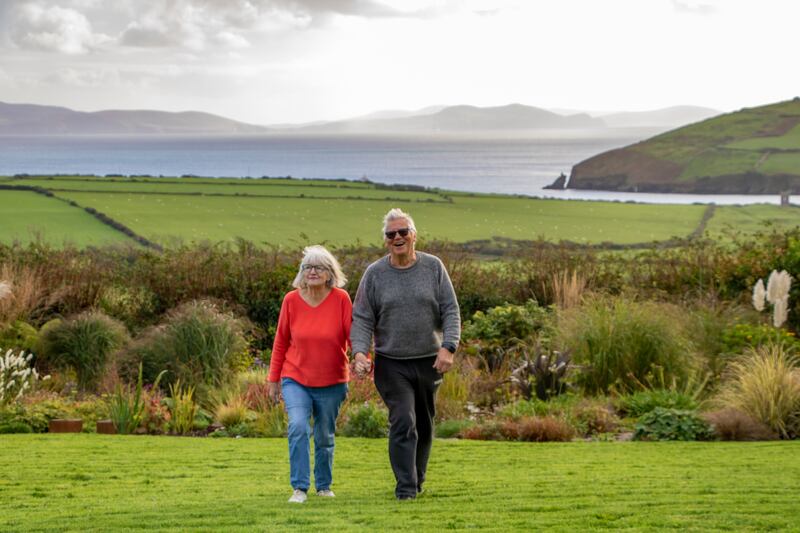 Ros and John Hubbard. Photograph: Mossy Donegan