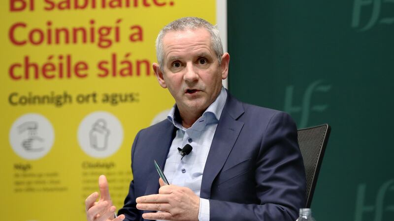 Paul Reid, CEO, HSE said cases of Covid-19 had risen nine per cent in the past week. File photograph: Sam Boal / Photocall Ireland