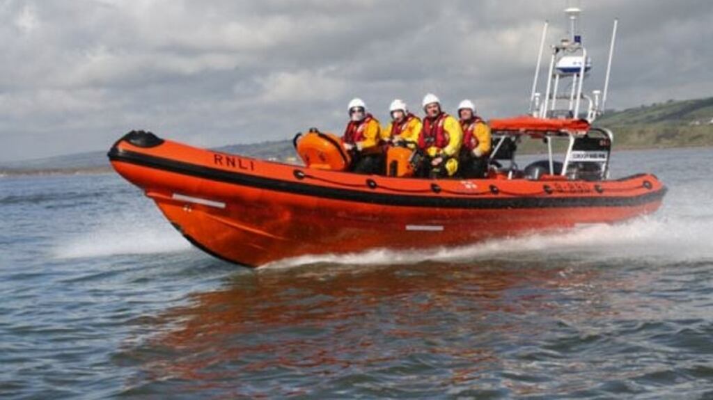 The volunteer crew was requested to launch their inshore lifeboat at 2pm. Photograph: Courtesy of afloat.ie