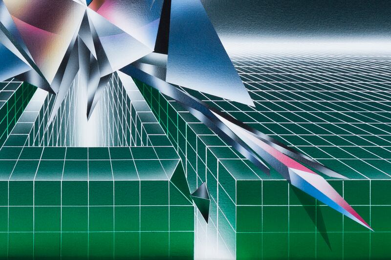 Detail of Fragment of Orion (1988) by Michael Ashur. Photograph: Kate Bowe-O'Brien