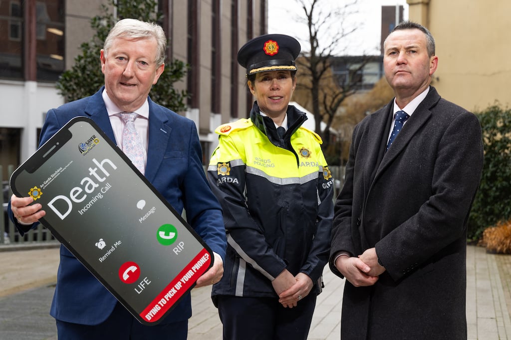 Hopefully, junior minister for transport Seán Canney’s 'Death' photo will not come back to haunt him. Photograph: Keith Arkins Media
